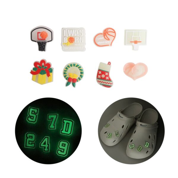 GlowFit Custom Clog Charms