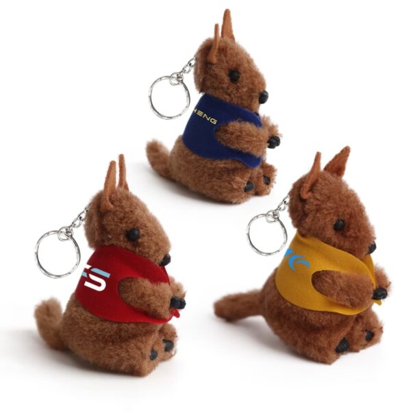 Clip-On Kangaroo Keychains