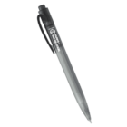 Black ballpoint pen with a translucent barrel and clip. The pen is labeled PARKS AND RECREATION in white text alongside a circular logo. The pen has a click mechanism at the top.
