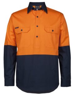Hi-Vis Essential 150G Long Sleeve Work Shirt