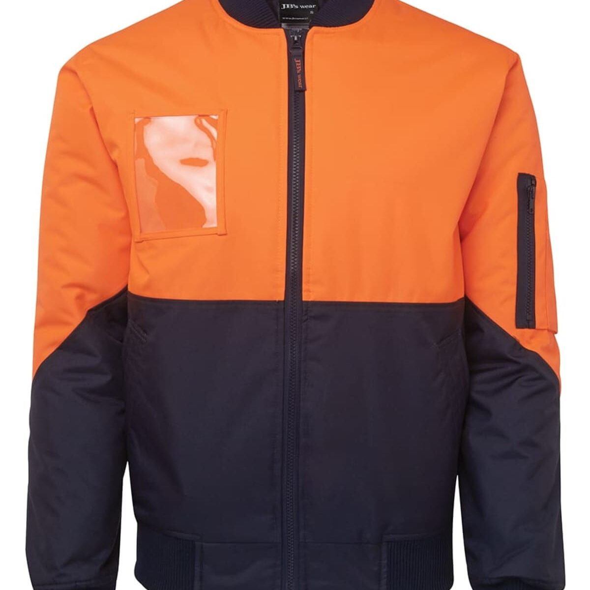 Orange-navy