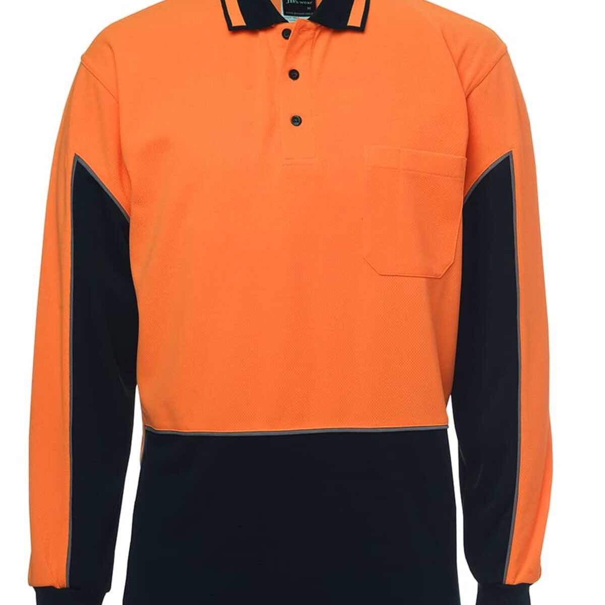 Orange-navy