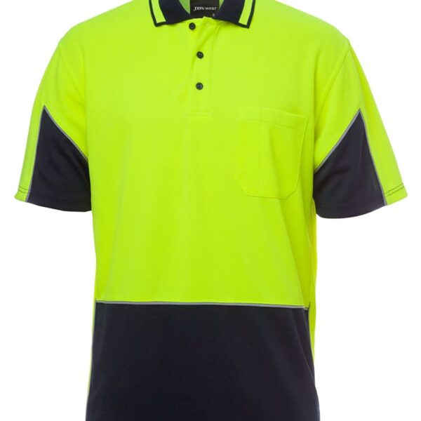 Hi Vis Short Sleeve Active Polo