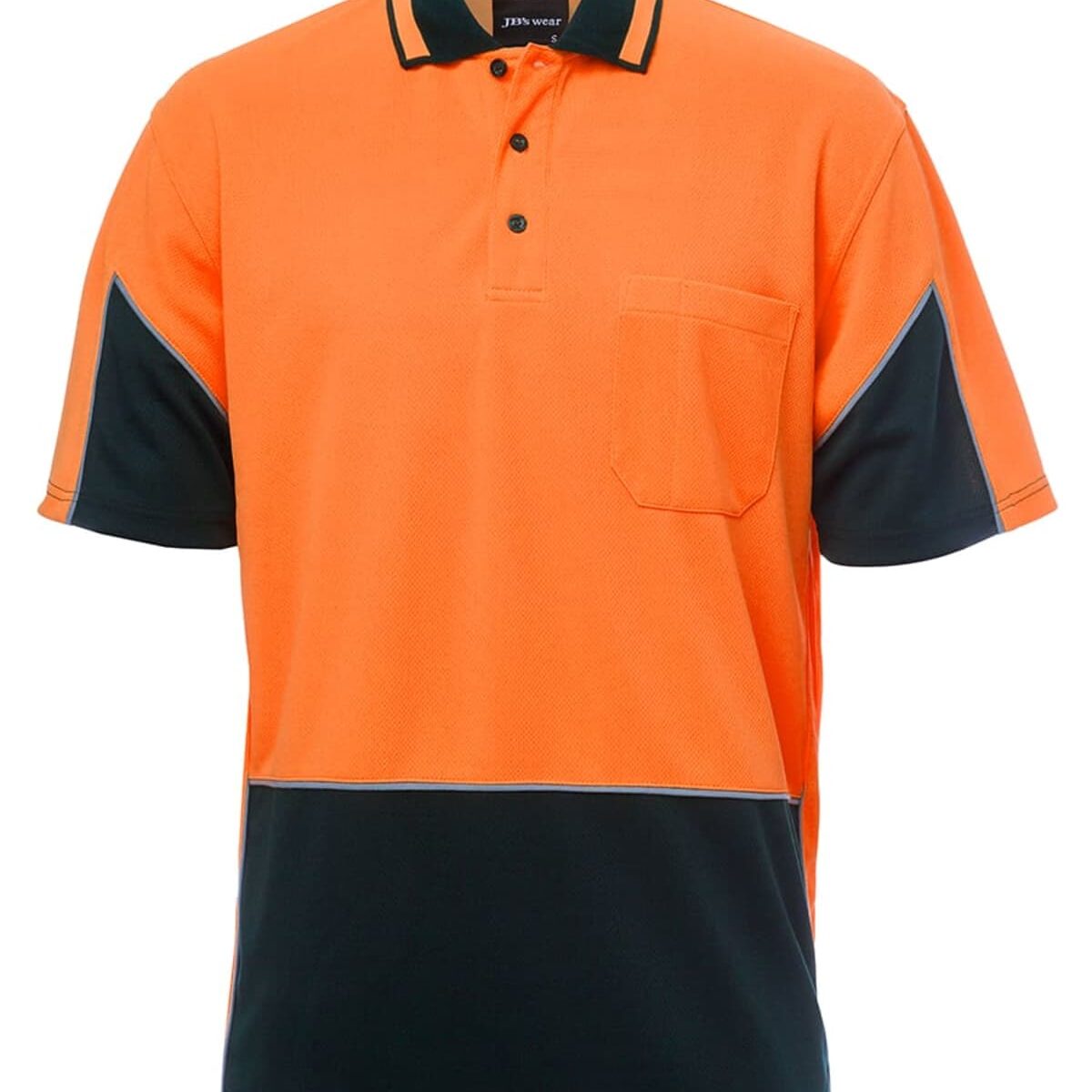 Orange-navy