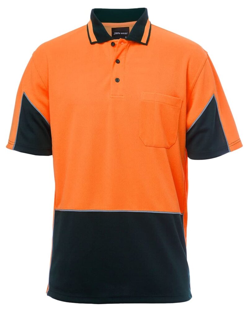 Orange-navy