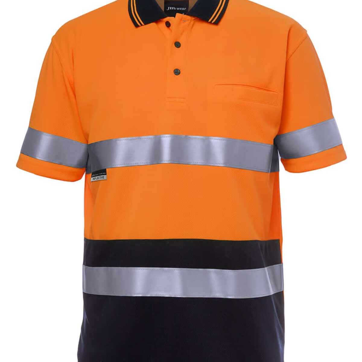 Orange-navy
