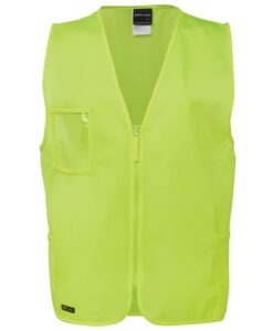 High-Vis Zip Closure Safety Vest