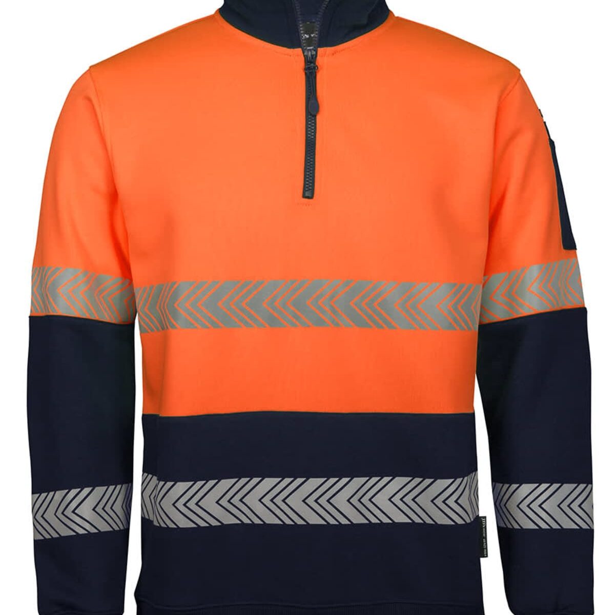 Orange-navy