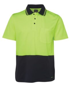 HiVis Essential Short Sleeve Cotton Back