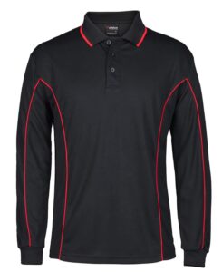 Podium Classic Long Sleeve Piping Polo