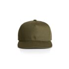The Tommy Cap is displayed from the front against a plain white background, featuring a green color, curved brim, and button on top with no visible logos or designs.