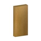 A tall, rectangular cardboard box standing upright against a plain white background. The box is closed and features plain brown packaging with no visible labels or markings.