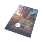 Promotional brochure with a scenic landscape at sunrise. Text reads: Introducing a superior way to see the world. New Transitions Signature Adaptive Lenses. Now with Chromatic technology.