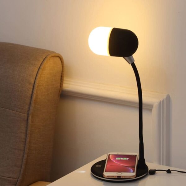VibeGlow Wireless Charging Lamp