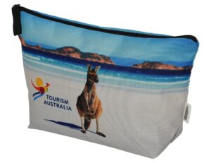 Brigid rPET Toiletry/Makeup Bag 17cm x 27cm x 8.5cm