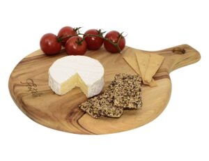 Cheesy IV Round Serving Board