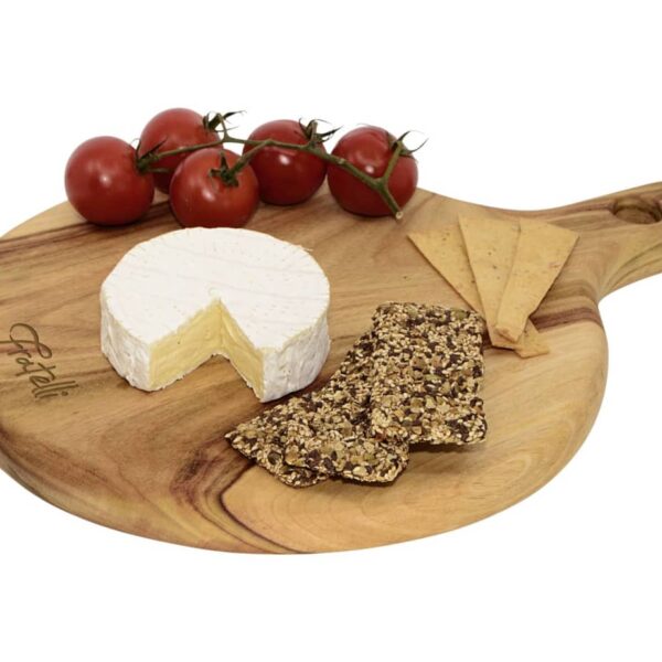 Cheesy IV Round Serving Board