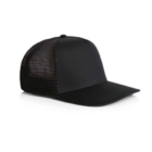 Classic Trucker Cap with a black mesh, solid front panel, and curved bill.