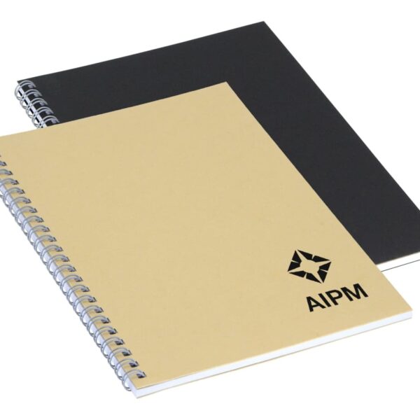 Champagne Spiral A5 Notebook