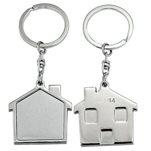 Home Shaped Branded Keychain