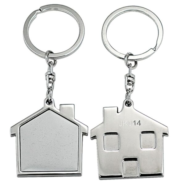 Home Shaped Branded Keychain