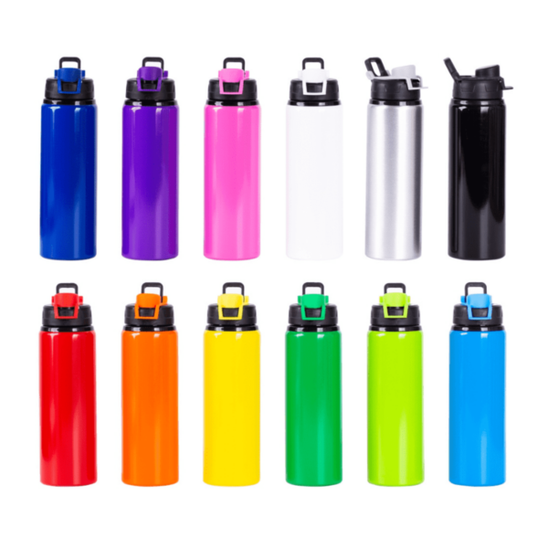 Linz 800mL Aluminum Sports Bottles