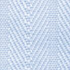 Close-up of a light blue herringbone fabric pattern, showing diagonal lines creating a zigzag texture. The weave is tight, giving a detailed and textured appearance.
