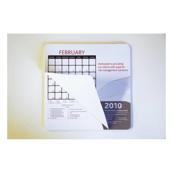 Custom Brandable Mousepad Calendar