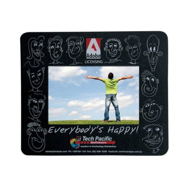 Photo Frame Custom Printed Mouse Mat