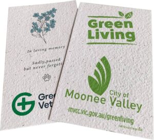 Seedsticks Seed Paper Postcard