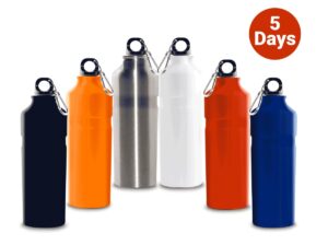 Stirling Logo Branded 750ml Metal Bottles