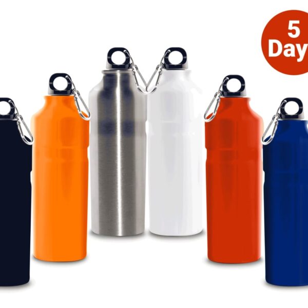 Stirling Logo Branded 750ml Metal Bottles