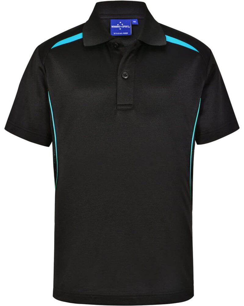 Black-aqua-blue