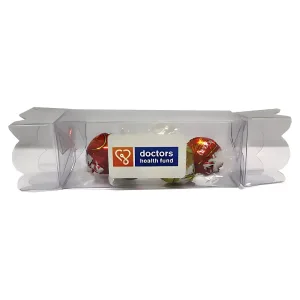 Pvc Bonbon With Lindor Balls X4