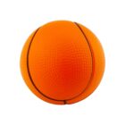 An orange basketball with black lines, shown on a white background.