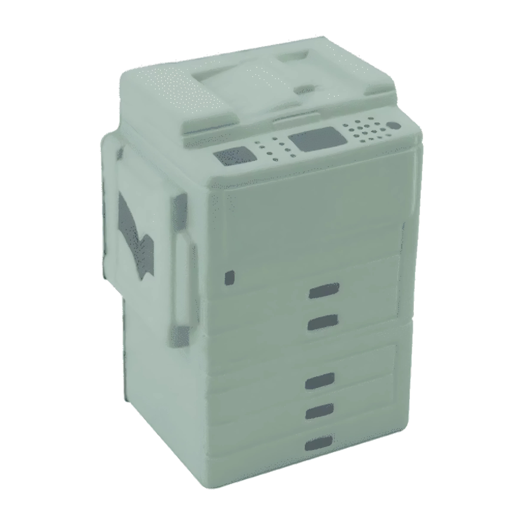 Stress Photocopier Shaped against a plain white background.