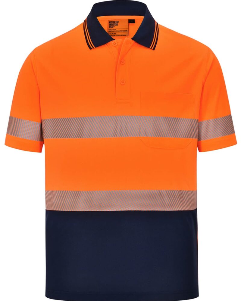 Orange-navy
