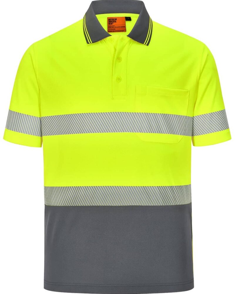 Yellow-charcoal