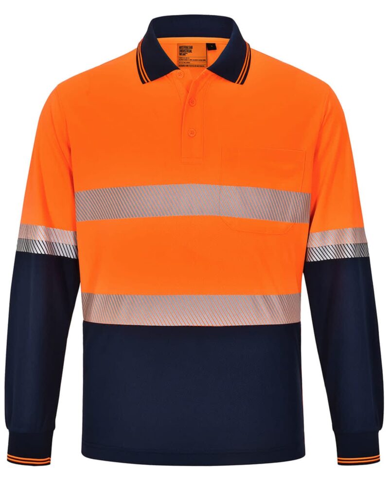 Orange-navy