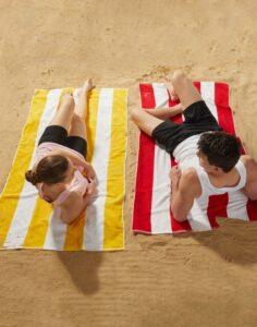 2 Colour Beach Towel