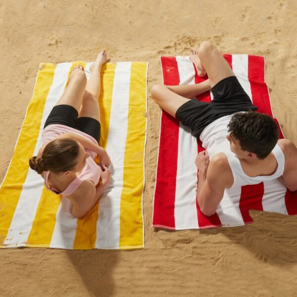 2 Colour Beach Towel