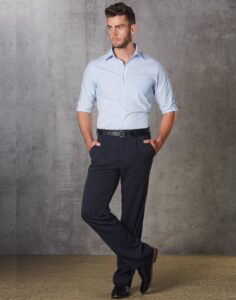 Mens Permanent Press Pants Regular