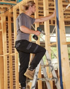 Mens Stretch Cargo Work Pants