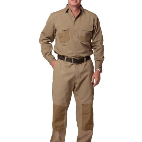 Duck Weave Cordura Long Sleeve Work Shirt