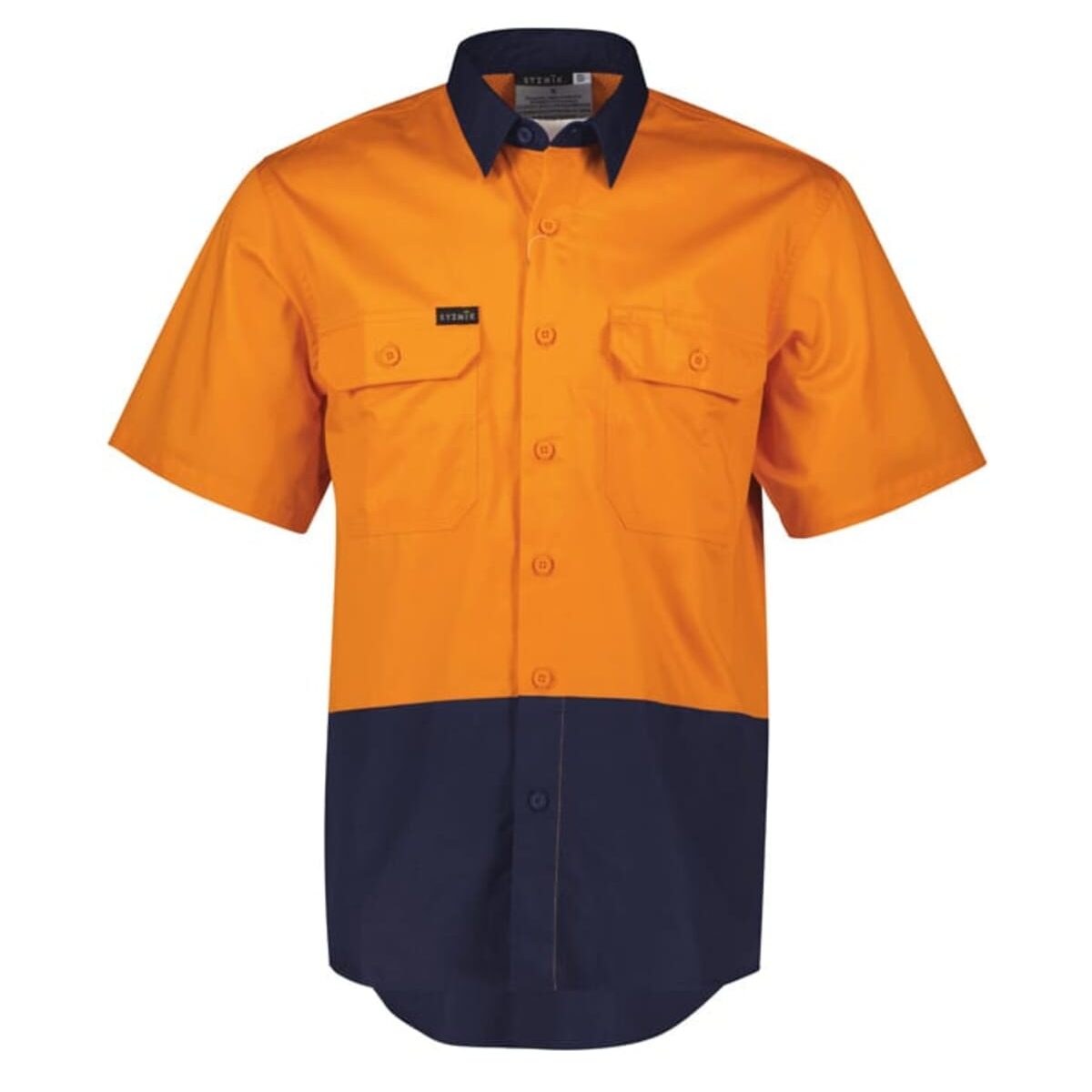 Orange-navy