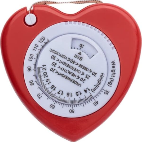Heart-shaped Body Measurement Tape
