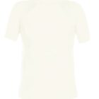 The Shield Rashie, a plain white short-sleeved t-shirt on a white background, epitomizes simplicity and style. Its a promotional essential for daily wear, seamlessly blending with any outfit.