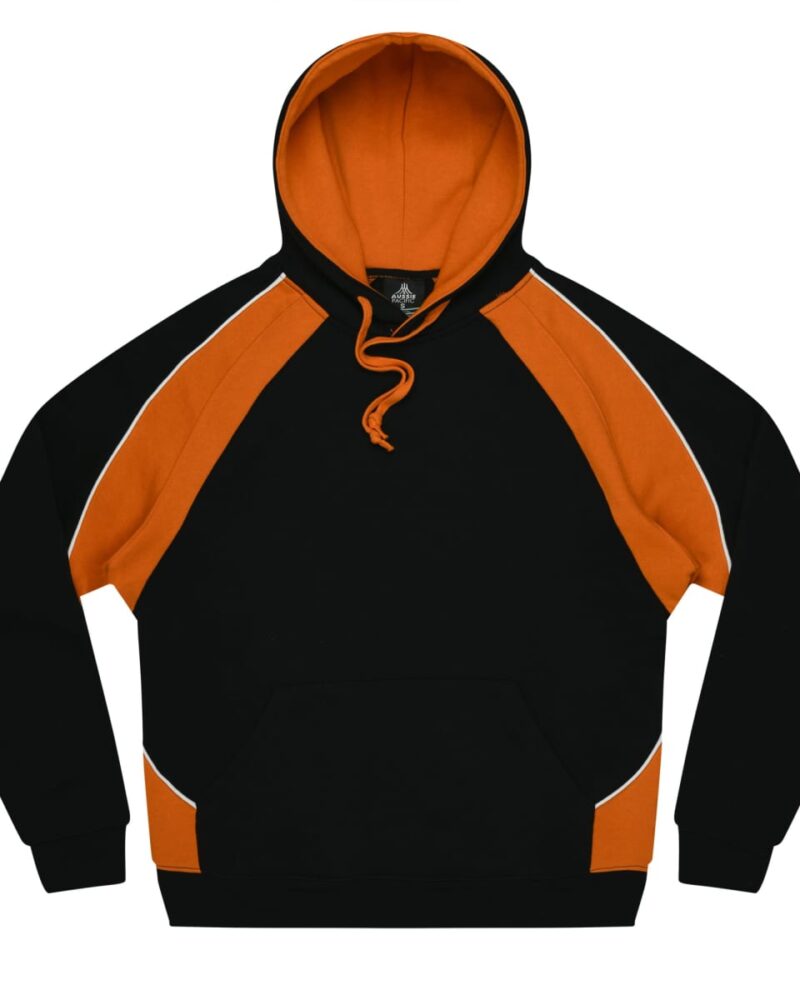 Black-electric-orange-white