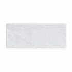 A plain white business envelope on a white background.