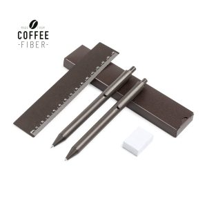 Eco Coffee Fibre Writing Sets